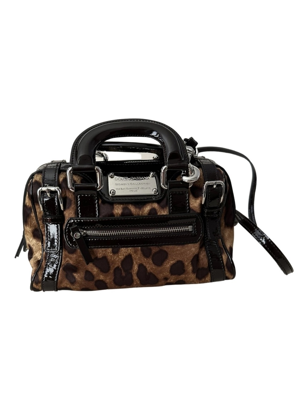Dolce & Gabbana Miss Easy Way Leopard Print Bag